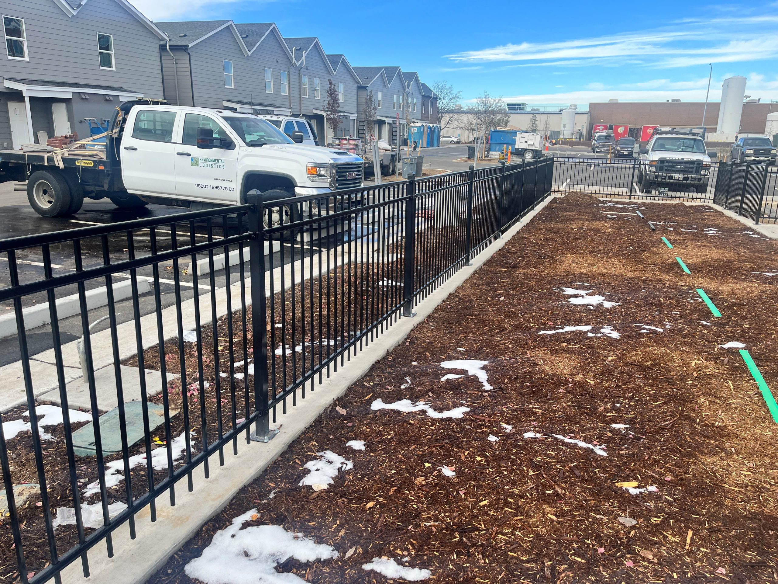 Completed community fence installation demonstrating long-term durability in Denver area
