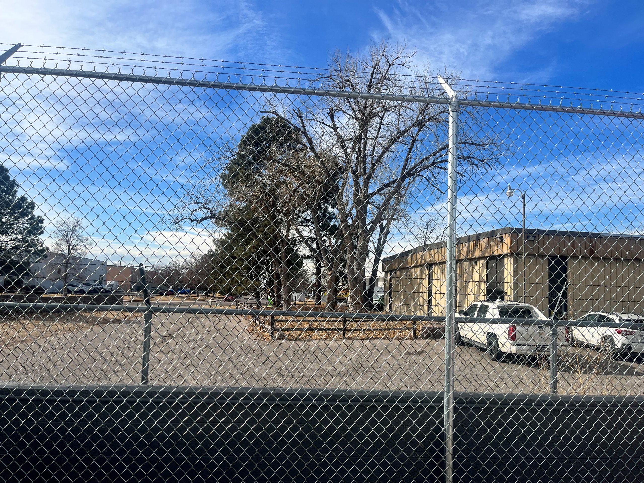 Residential and commercial chain link fence installation in Denver